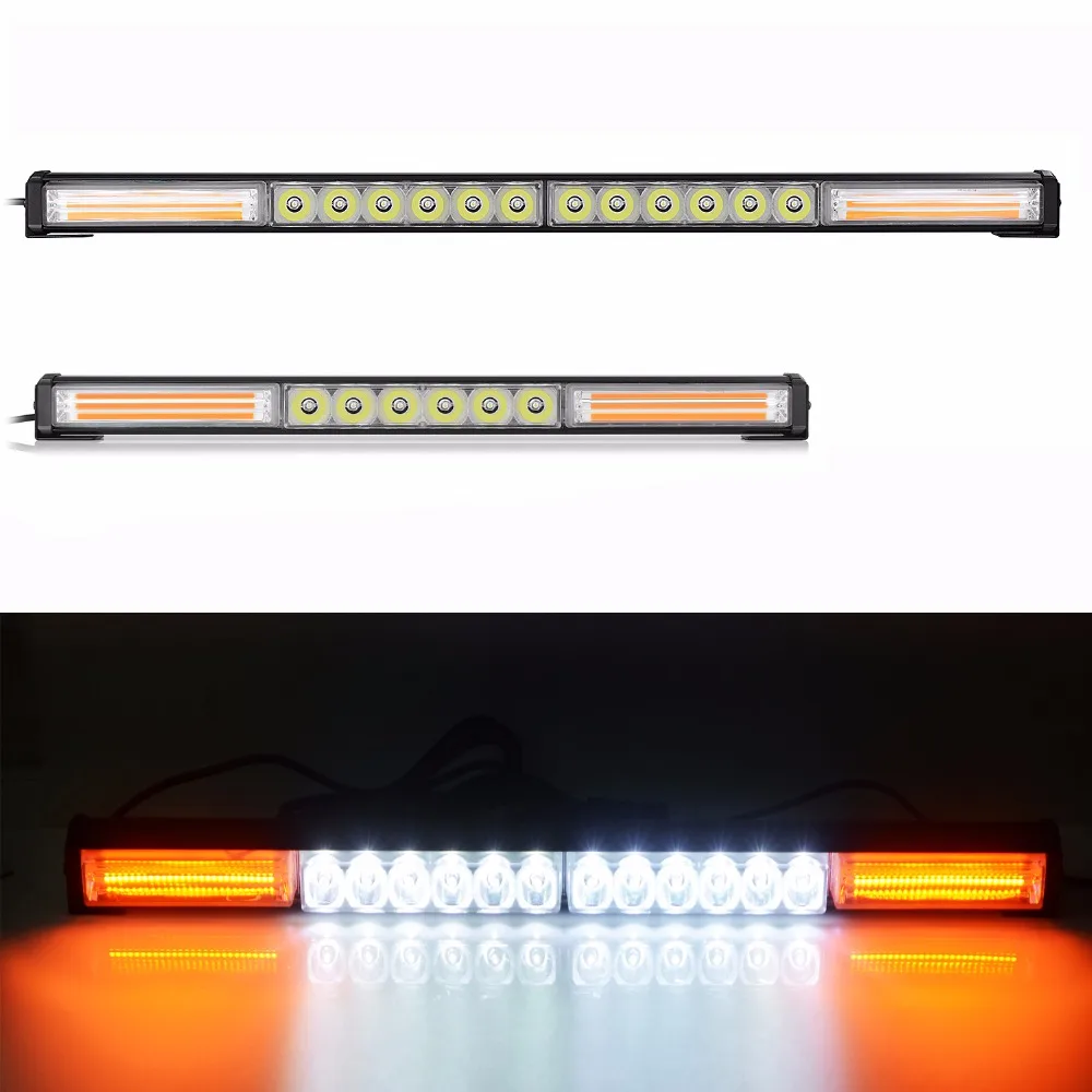 DC12V 24V car led light bar 12v work light 18 54inch Strobe light with
