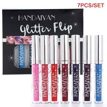

Long Lasting Waterproof Matte Lip Lipstick Beauty Makeup 7Pcs/Set Waterproof Long Lasting Liquid Velvet Matte Lipstick Y528