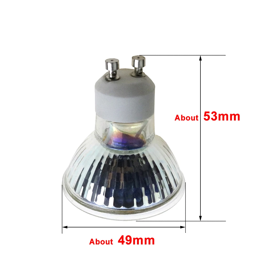 Светодиодная лампочка 220 В GU10 60 SMD 2835 точечный светильник чашка лампочки белый