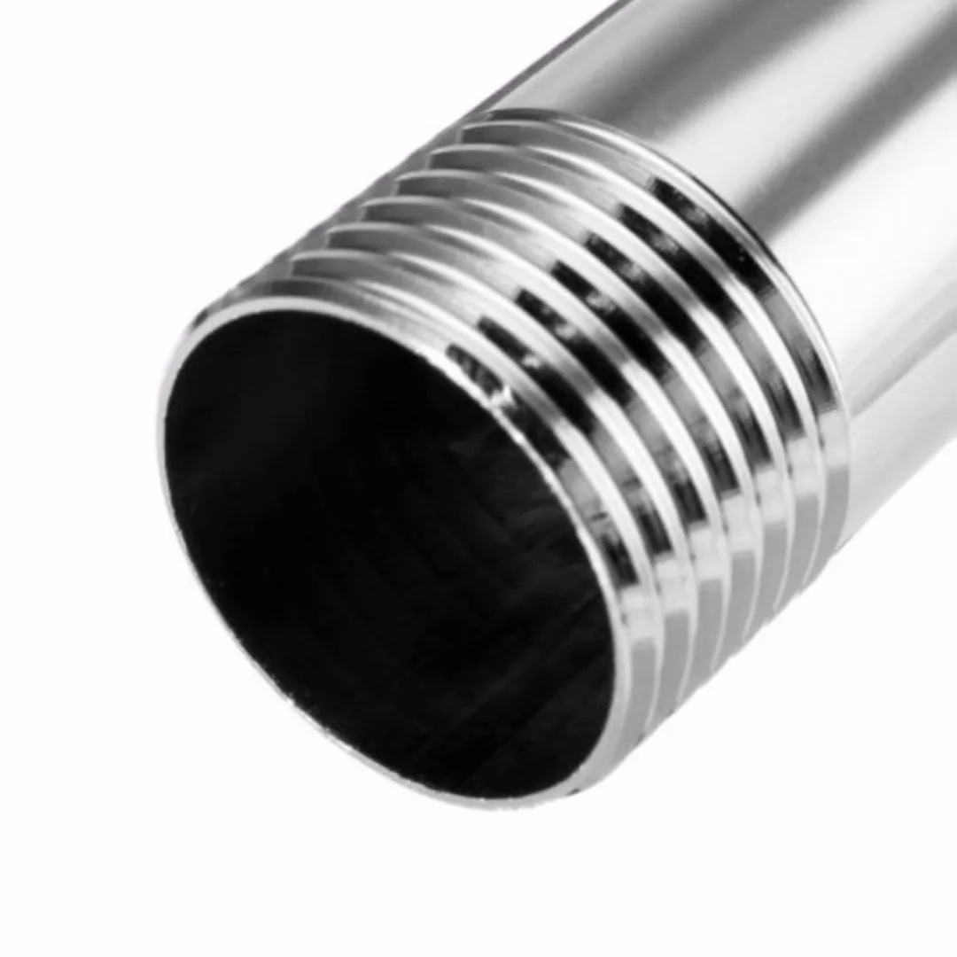 High Quality G1/2" Shower Arm Bathroom Shower Head Extension Pipe Spray Nozzle Extra Fixed Tube Bathroom Accessories Mayitr