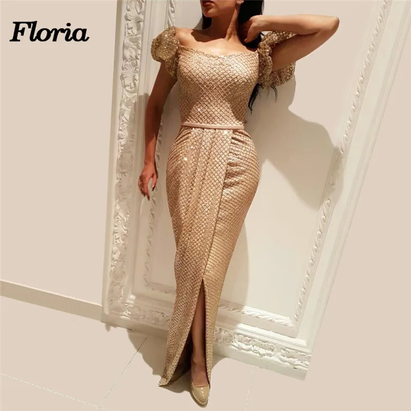 Мусульманские Вечерние платья русалки Robe de soiree 2018 Новое Элегантное женское вечернее платье официальное турецкое шикарное платье для