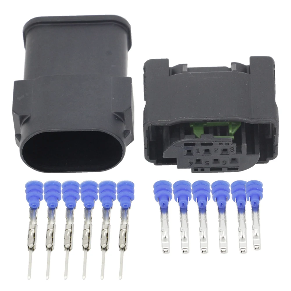 

6 Pin 0.6mm series connector car throttle plug harness connector DJ7063Y-0.6-11/21