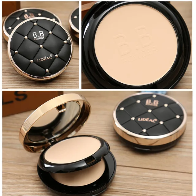 Luxury Makeup Mineral Foundation 2 Layer Waterproof Whitening Brighten