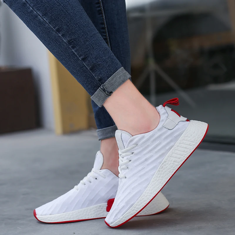 

Trail Running Shoes Women Sneakers Women Sport Shoes Wide Design Fashion Flying Woven Shoes Wear-resistant Soft Chaussures Femme