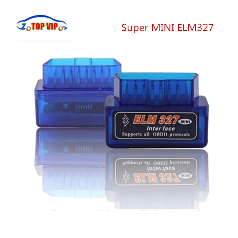 200 шт. DHL Бесплатная Новые Супер Мини ELM327 V2.1 Bluetooth OBD2 OBDII EOBD автомобилей Код ошибки чтения сканер инструмент ELM 327 OBD2 сканер