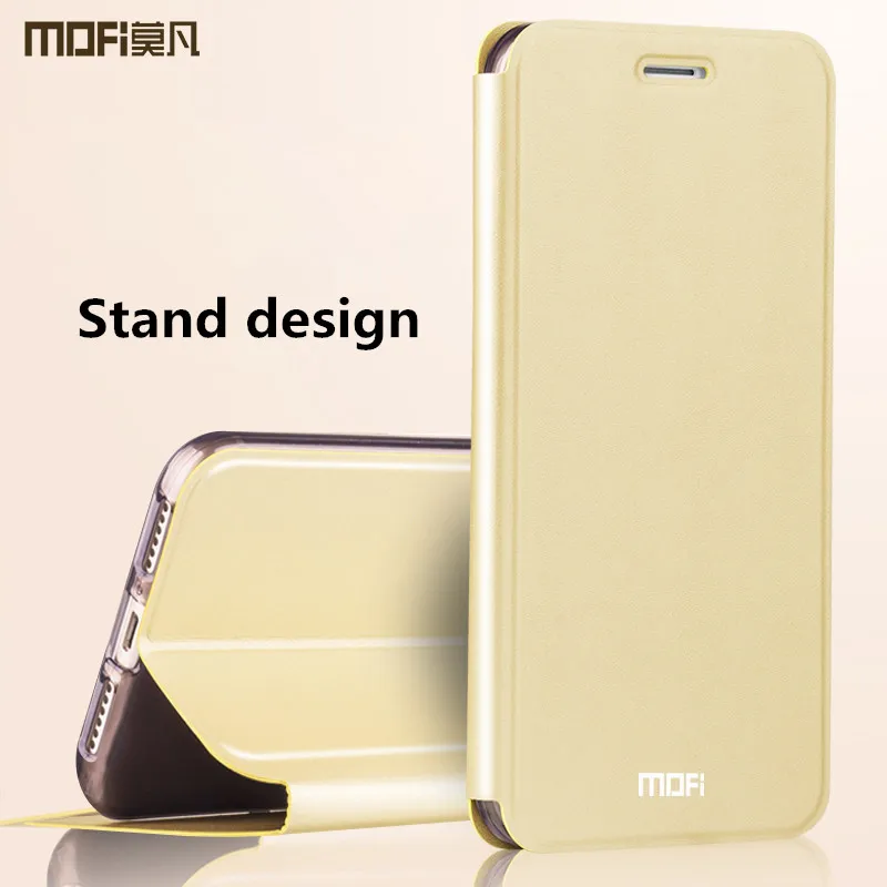 Чехол Xiaomi redmi 4 кожаный чехол MOFi исходном кремния задняя крышка pro флип жесткий