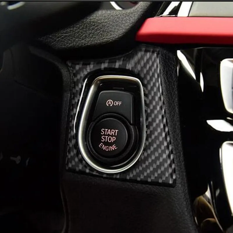 Cnoricarc кондиционера на центральной панели рамка для CD Накладка для BMW 3 4 серии f30 f34 3GT 2013-18 углеродное волокно стайлинга автомобилей