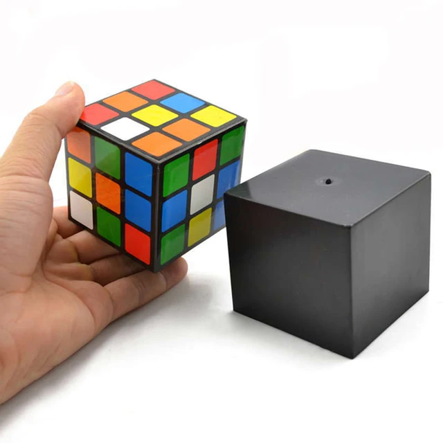High Quality Triple Cube Magic Instant restore Magic Props Stage Magic