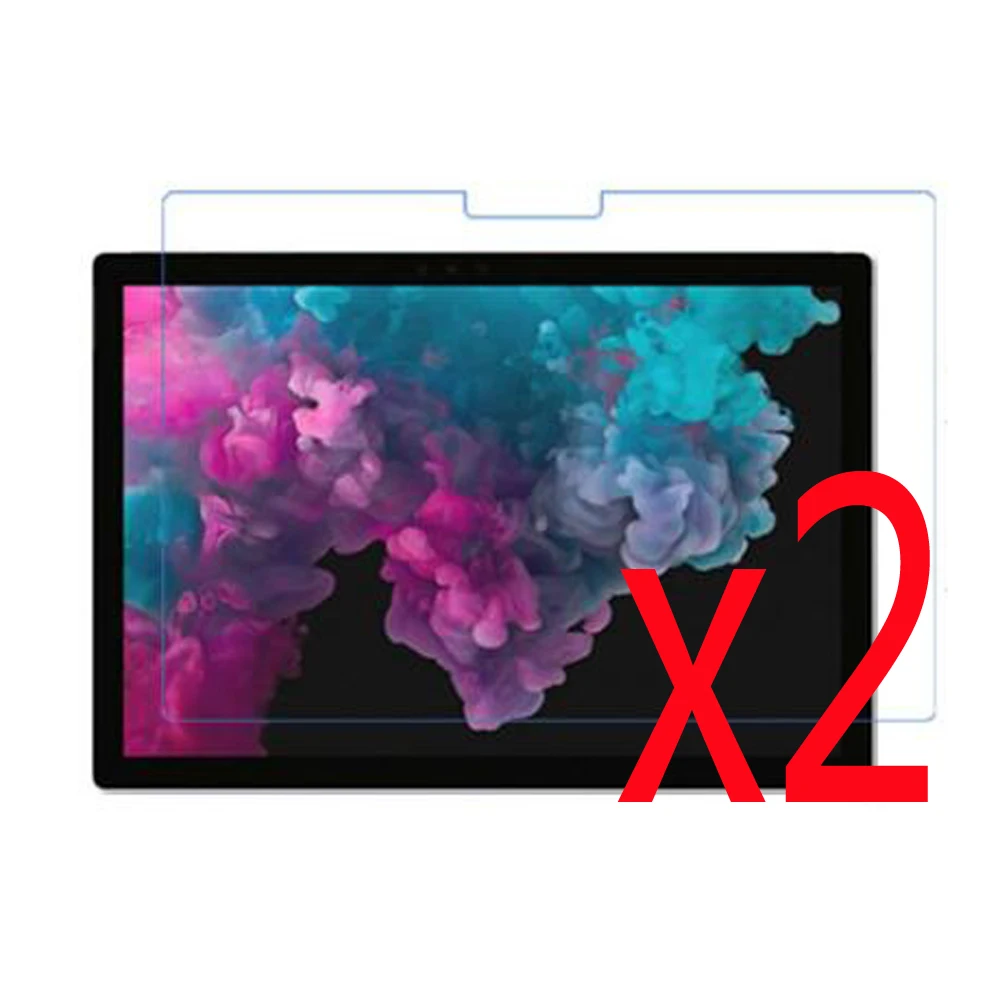 

2pcs Matte Anti-Glare LCD Screen Protector Matted Film Guards For Microsoft New Surface Pro 4 5 6 1724 1796 Pro5 2017 Pro6 2018
