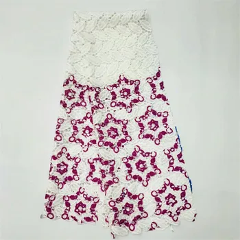 

Wine Free Shipping High quality African guipure lace fabric for sewing african cord lace fabric for nigerian H574-2