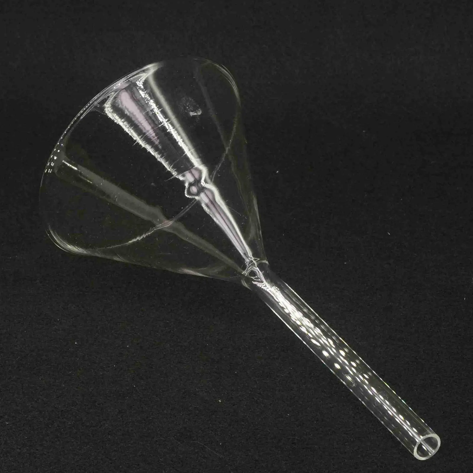 실험실 붕규산염 유리 깔때기, 삼각형 깔때기, 120mm