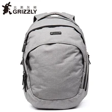 GRIZZLY модный мужской рюкзак, повседневный для мальчиков-подростков, высокое качество, многофункциональные школьные сумки, дорожная сумка, рюкзак для ноутбука, мужской