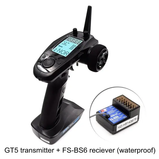 Flysky FS GT5 6CH RC Transmitter with 