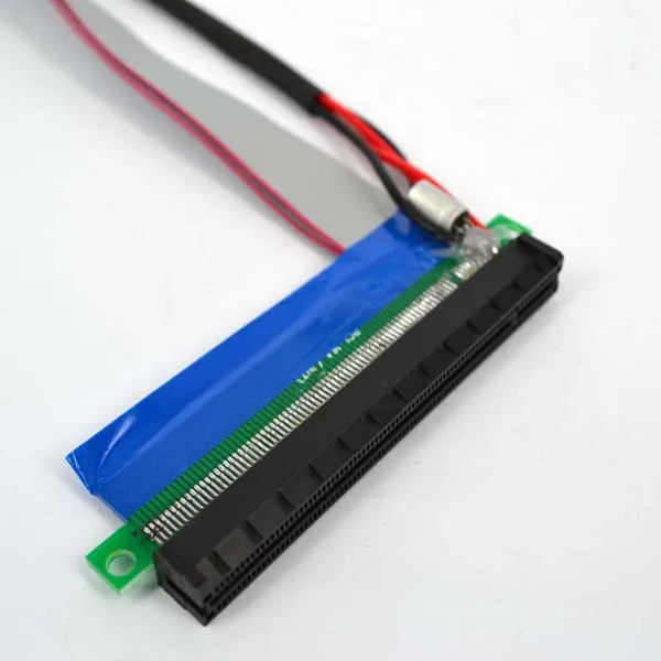 5 шт. 30 см molex Мощность pci-e riser 1x к 16x удлинитель PCI Express Riser Card адаптер конвертер для bitcoin Miner добыча