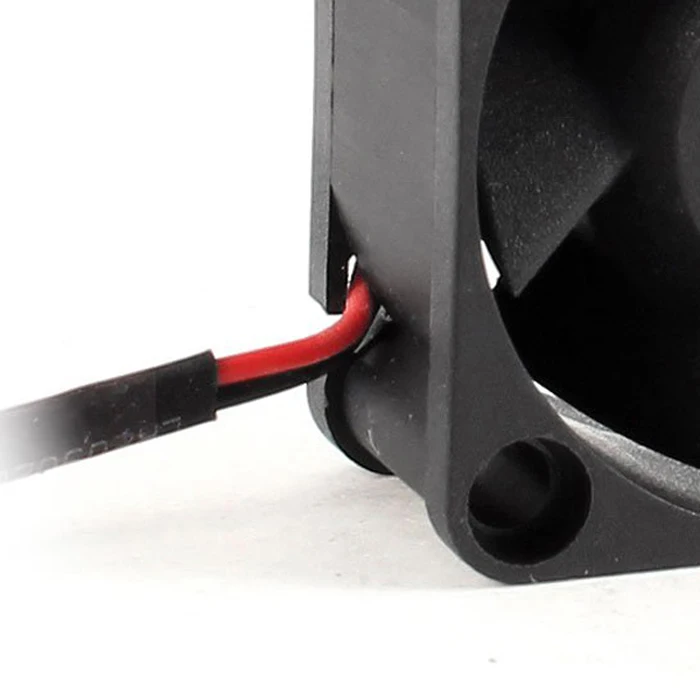 CAA الساخن 40 مللي متر DC 5 V 6.42CFM شرائح التبريد مروحة أسود للكمبيوتر وحدة المعالجة المركزية برودة
