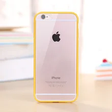 50 шт./партия,, прозрачный чехол для телефона из ТПУ и акрила радужного цвета для iphone 5 6 7 8X6 7 8 plus