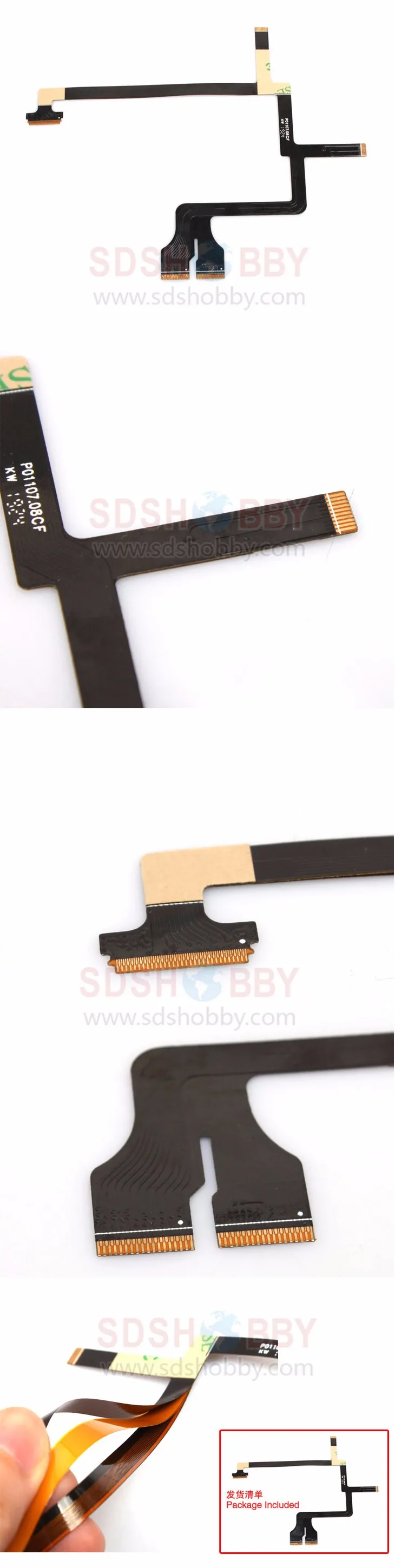 Gimbal Flat Cable Repairing Use Flat Wire For DJI Phantom 3 Advanced Professional 4K Gimbal 3A/3P/4K Version Parts Gimbal Flat Cable Repairing Use Flat Wire For DJI Phantom 3 Advanced Professional 4K Gimbal 3A/3P/4K Version Parts