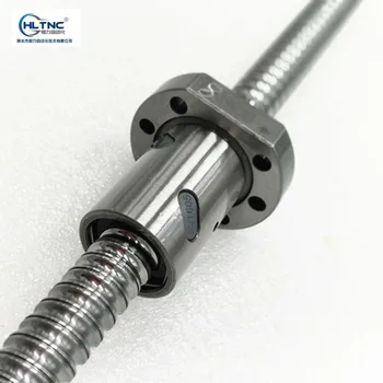

SFU3205 set:4 PCS 32mm SFU3205 rolled ball screw C7 no end machined/processing +8 PCS 3205-4 ball nut for cnc parts