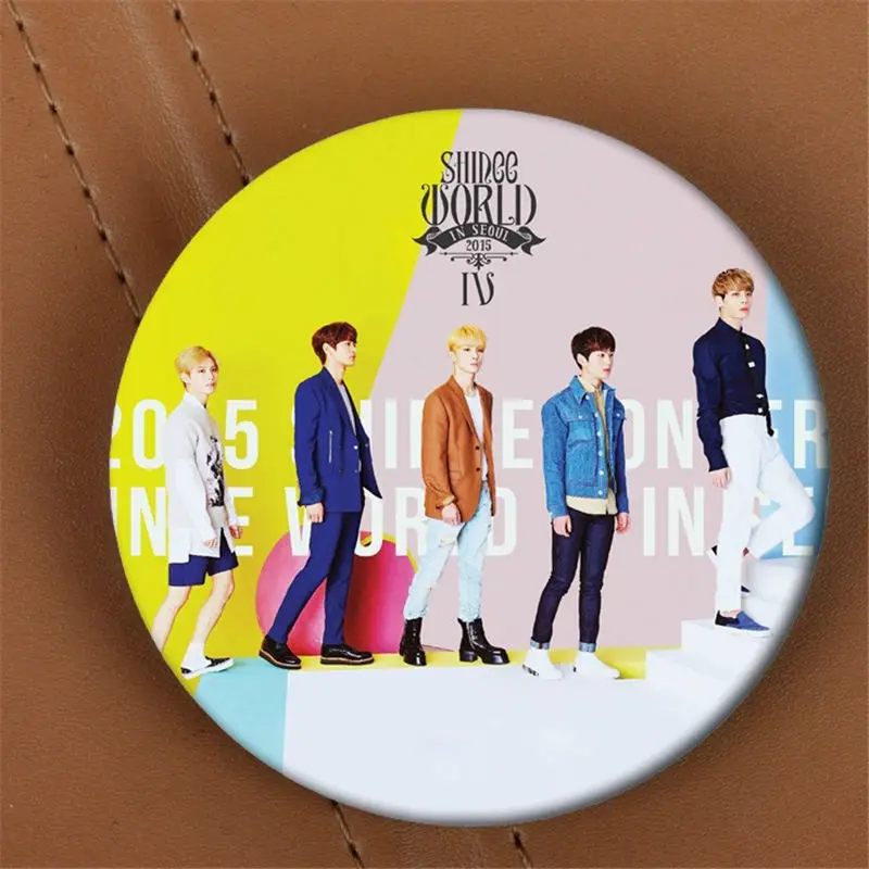 

Youpop KPOP SHINee WORLD Album Brooch K-POP Pin Badge Accessories For Clothes Hat Backpack Decoration HZ1612
