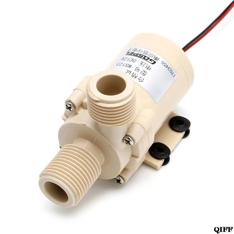 12V Солнечный погружной насос для горячей воды циркуляционный 212 F бесщеточный мотор высокой Давление Mar28