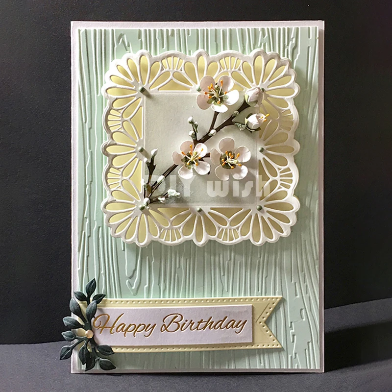 Christmas Series Cutting Dies Stencil Embossing Scrapbooking Album Decoration