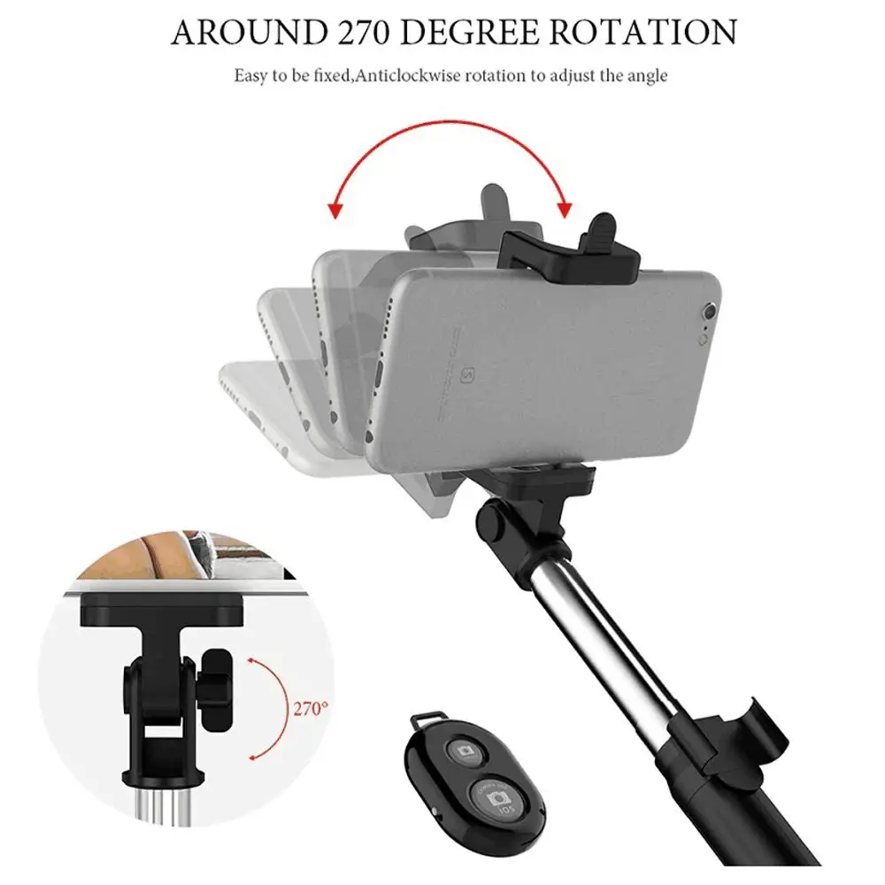 Штатив Монопод Bluetooth селфи палка с кнопкой дистанционного управления камера селфи палка для iphone 6 8 Plus huawei Android палка Z2