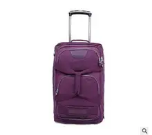 Men Women Travel Luggage Bag Nylon Water proof wheeled Rolling Bags Travel Trolley Bag luggage suitcase Travel bags on wheels