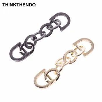 

1 Piece Handbags Metal Accessories Shoulder Strap Chain Link Decorative Buckle