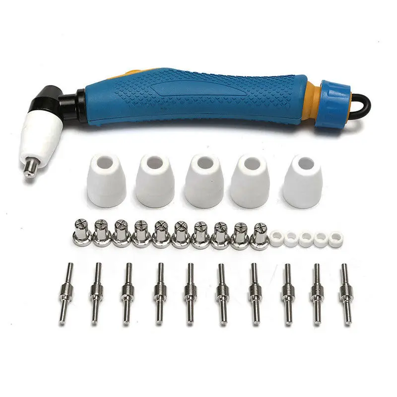 

Brand New 31PK 210mm Esab PT-31 LG-40 20072 Air Plasma Cutter Torch Body & Welding Torches Tip Electrode Nozzle Hot Sale