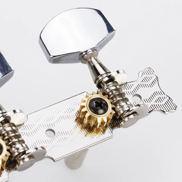 Durable Zinc Alloy Classical Guitars Tuning Pegs Machine Heads with Chrome Tip Luthier Supply Stringed Instruments Accessories