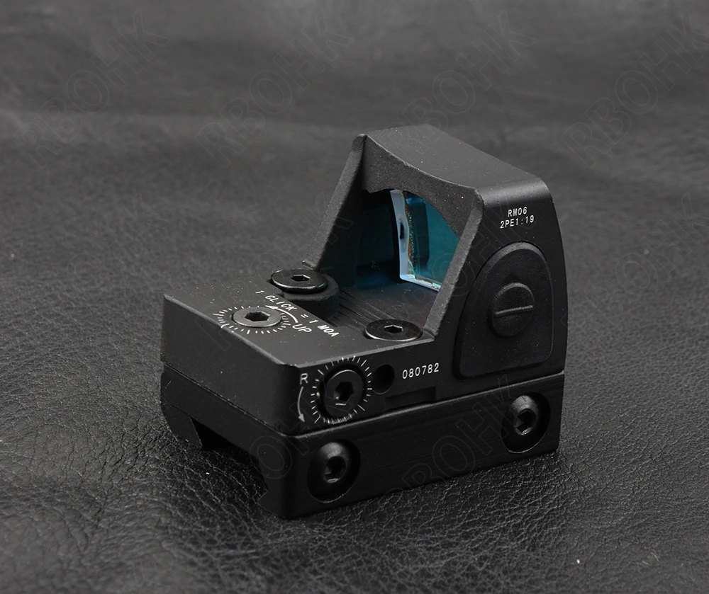 Тактический прицел для винтовки Trijicon RMR Style 1x с красной точкой Пикатинни и Glock