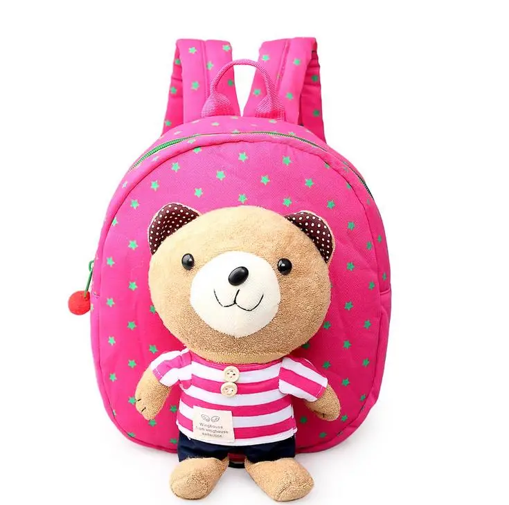 Лидер продаж, для детей от 1 до 3 лет, подарок, хранитель, для малышей, для прогулок, безопасность, ремни, рюкзак с медведем, сумка на ремне, 6 шт./партия - Цвет: 2