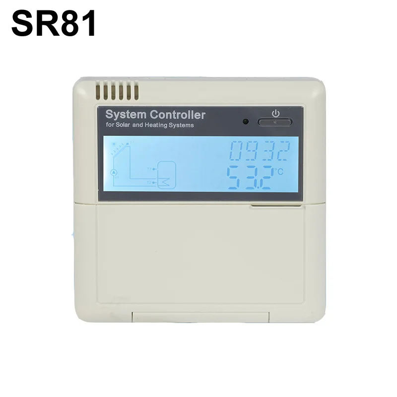 

Intelligent Split Solar Water Heater Controller Anti-dry Heating SR81 Control Pump or 3-Way Electromagnetic Valves