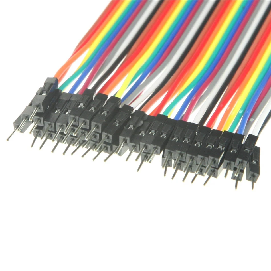 Макет Solderless с перемычкой кабели 400 булавки прототип печатной платы Dupont линии/провода Джемпер провода S для Arduino Raspberry pi