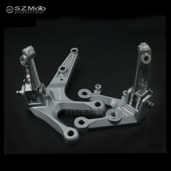 

For YAMAHA MT25 MT 25 MT-25 2015-2016 Motorcycle Front Left Right Footrest Foot Pedal Peg Pegs FootPegs Mount Bracket CNC