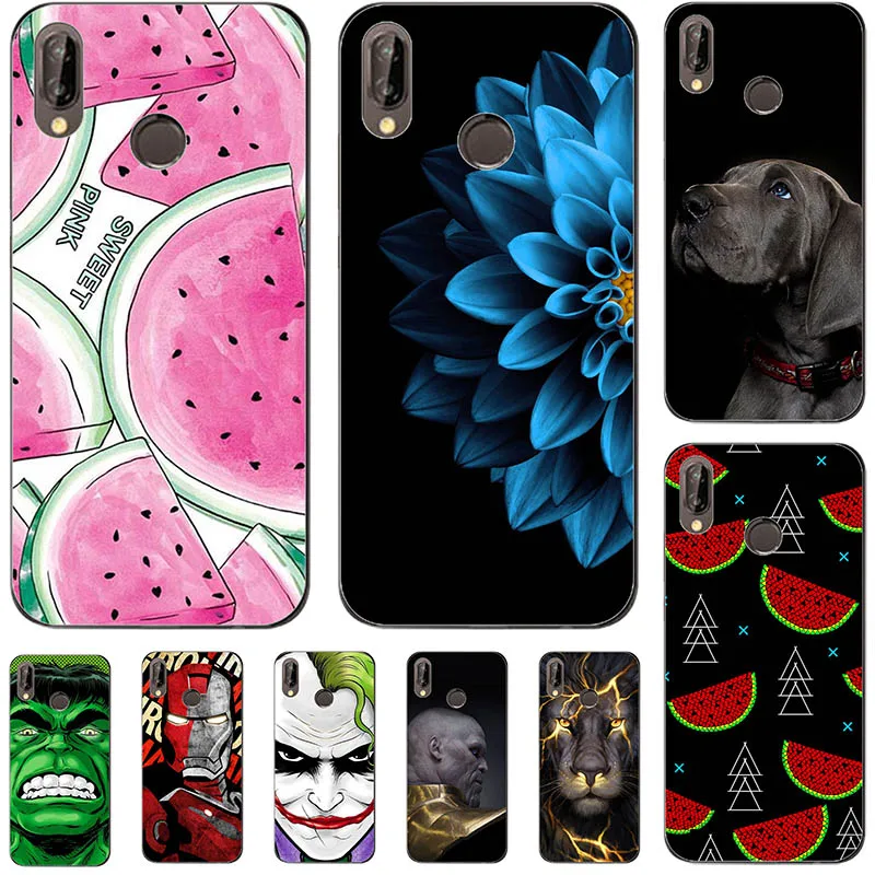 

5.5" Soft TPU Case For Doogee X70 Case Cute Skin Print Silicone Phone Cover For Doogee X70 X 70 Case Coque Black Shells