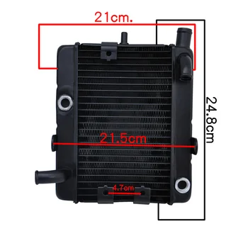 

LOPOR Motorcycle Aluminium Radiator For YAMAHA YP250 YP 250 MAJESTY250 2000 2001 2002 2003 2004 01 02 03 04