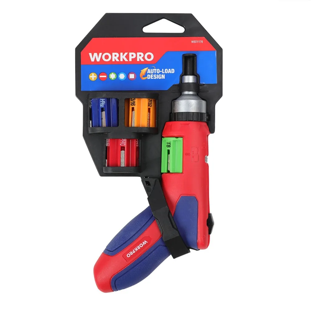 

WORKPRO 24 IN 1 Auto Loading Ratchet Screwdriver with Bits Set Easy Change Multiple size for all applications