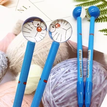 5 шт./лот мультфильм японский мультфильм чернилами милые Doraemon Канцтовары офисный школьный поставки ручки