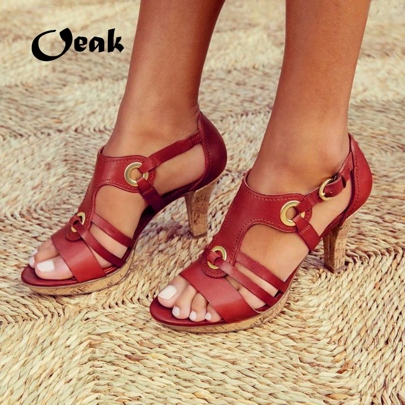 

Oeak Woman Pumps Shoes High Heels T-stage Sexy Dancing Party Wedding ladies shoes Zapatos De Mujer Sapato chaussures Feminino
