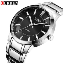 Relojes Hombre Curren Hommes Montres Top Marque De Luxe En Acier Inoxydable Mâle Montres Horloge Hommes quartz-montre D’affaires Montre-Bracelet