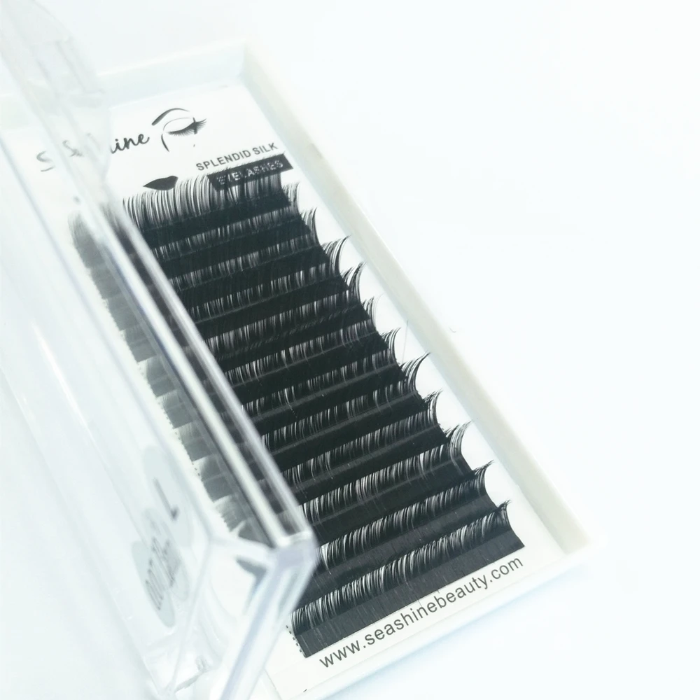 Стиль классический lash L Curl 12 рядов/чехол 8-14 мм микс в одном лотке объем ресниц норка натуральная норка индивидуальное наращивание ресниц