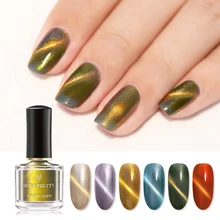 BORN PRETTY 3D лак для ногтей с эффектом «кошачий глаз» 6 мл Драгоценный Камень Блестящий ювелирный эффект магнитный лак для ногтей маникюрный дизайн