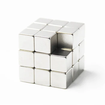 

5pcs F10x10x10mm Super Powerful Strong Rare Earth Block NdFeB Magnet Neodymium N35 Magnets F10*10*10mm Free Shipping