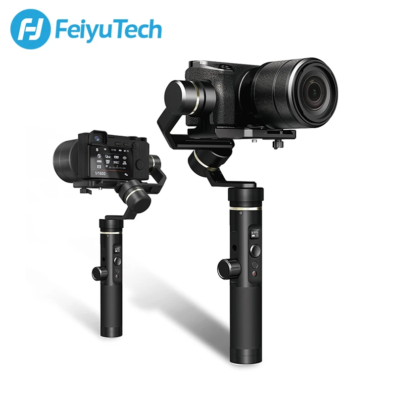 FY FEIYUTECH G6 плюс ручной шарнирный стабилизатор для камеры GoPro 3-axis WI-FI Bluetooth оксигемометр и Экран действий Камера цифровой Камера s смартфонов