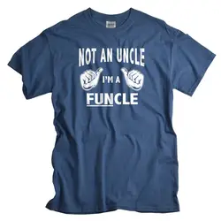 EnjoytheSpirit дядя подарок рубашка-флешка забавная Футболка с принтом для дяди 2018 для мужчин; футболка с короткими рукавами темно-синие