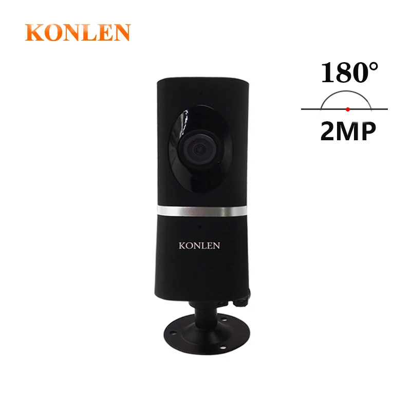 KONLEN 1080 P Мини wifi Домашняя безопасность панорамная ip-камера 180 градусов 2MP рыбий