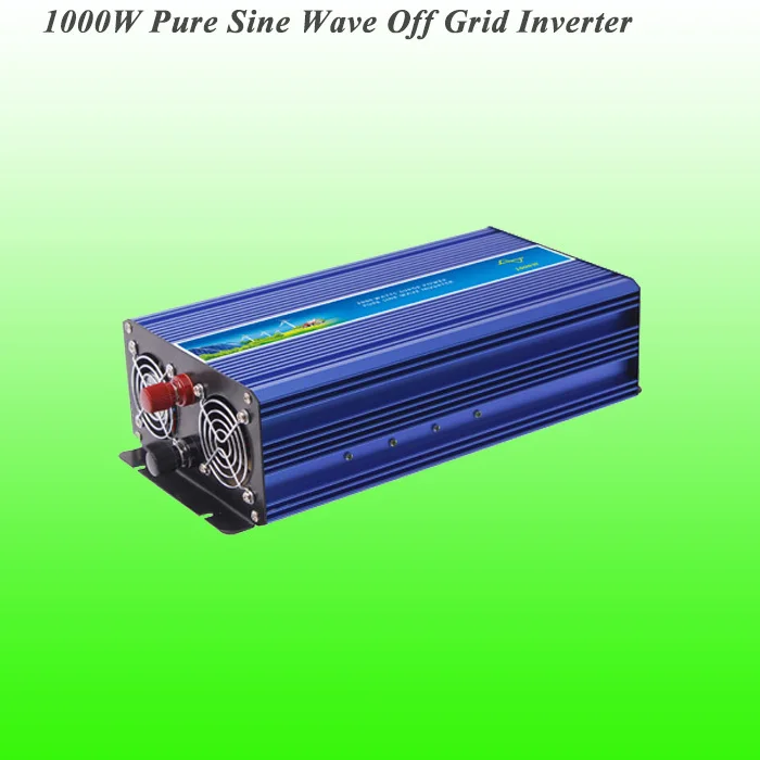 

2018 Best Selling 1000W Off Grid Pure Sine Wave Inverter with DC12V/24V/48V Input, Wind Generator Inverter, 3 Years Warranty!