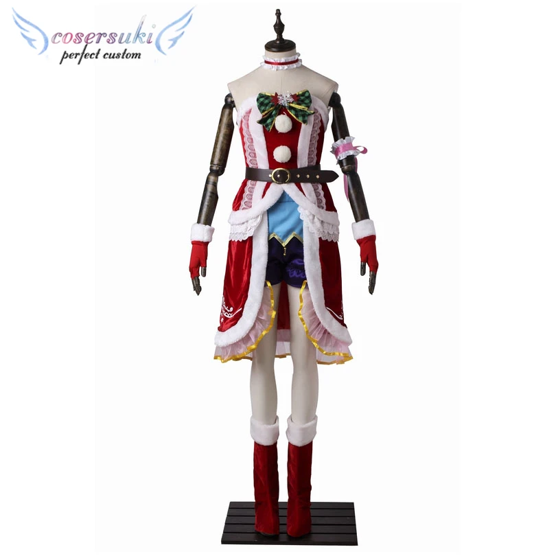 

THE IDOLM STER Eve Santaclaus Christmas Cosplay Costumes Stage Performance Clothes ,Perfect Custom for You !