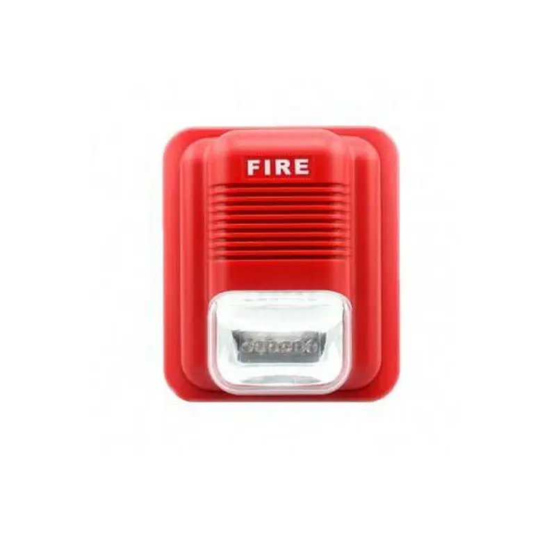 1 шт. 24 В SF-X104 охранная пожарная звуковая и визуальная сигнализация прибор для обнаружения огня